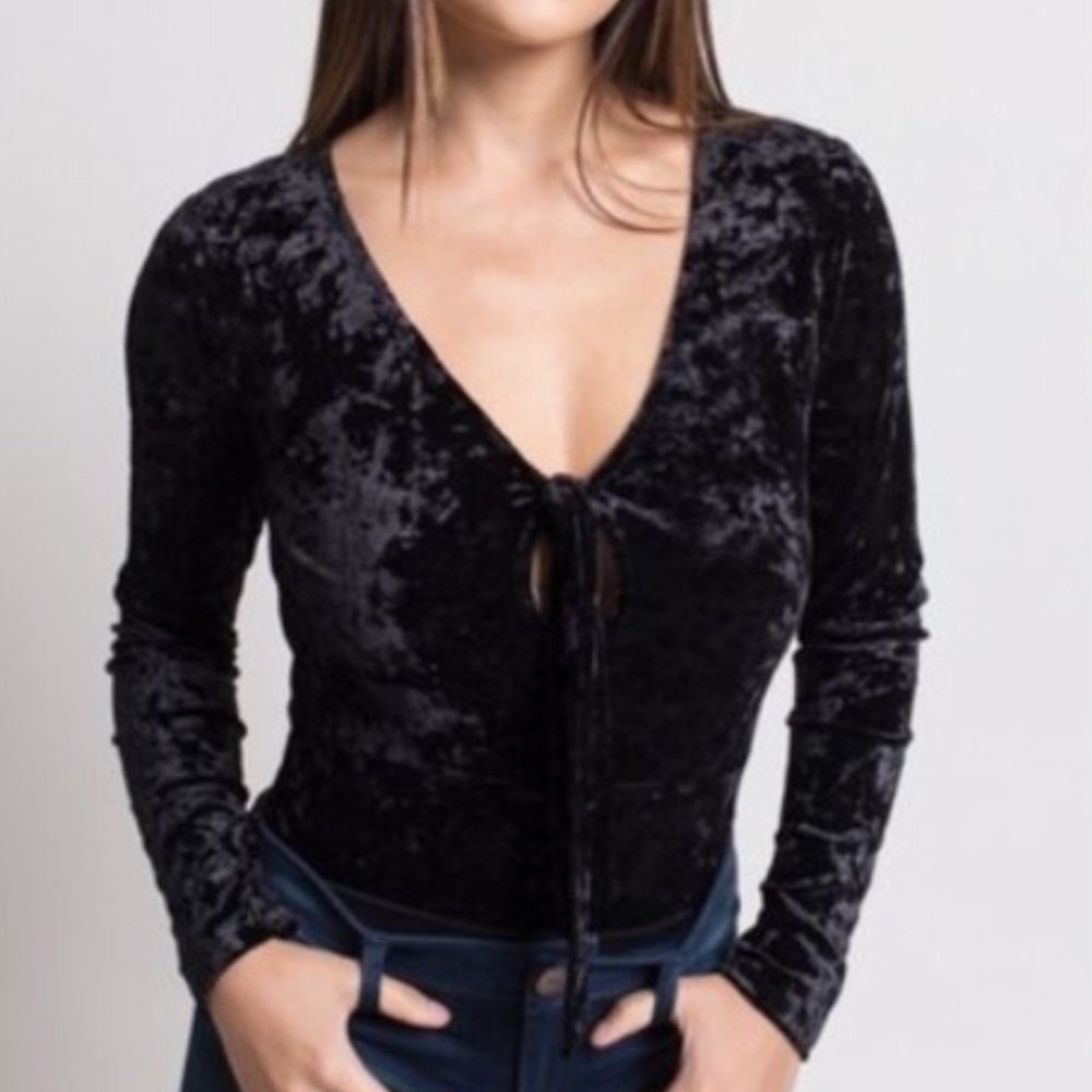 ⚡️CYBER SALE⚡️ Velvet Bodysuit